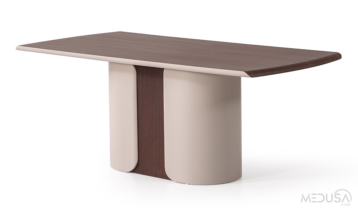 Medusa Home Mobilya - Barcelona Amerikan Cevizi Yemek Masası