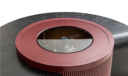 Medusa Home Mobilya - Barista Bordo Akıllı Orta Sehpa