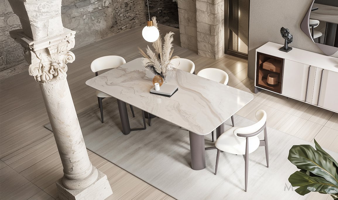 Medusa Home Mobilya - Base Yemek Masası