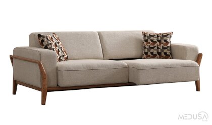 Medusa Home Mobilya - Batum Üçlü Koltuk