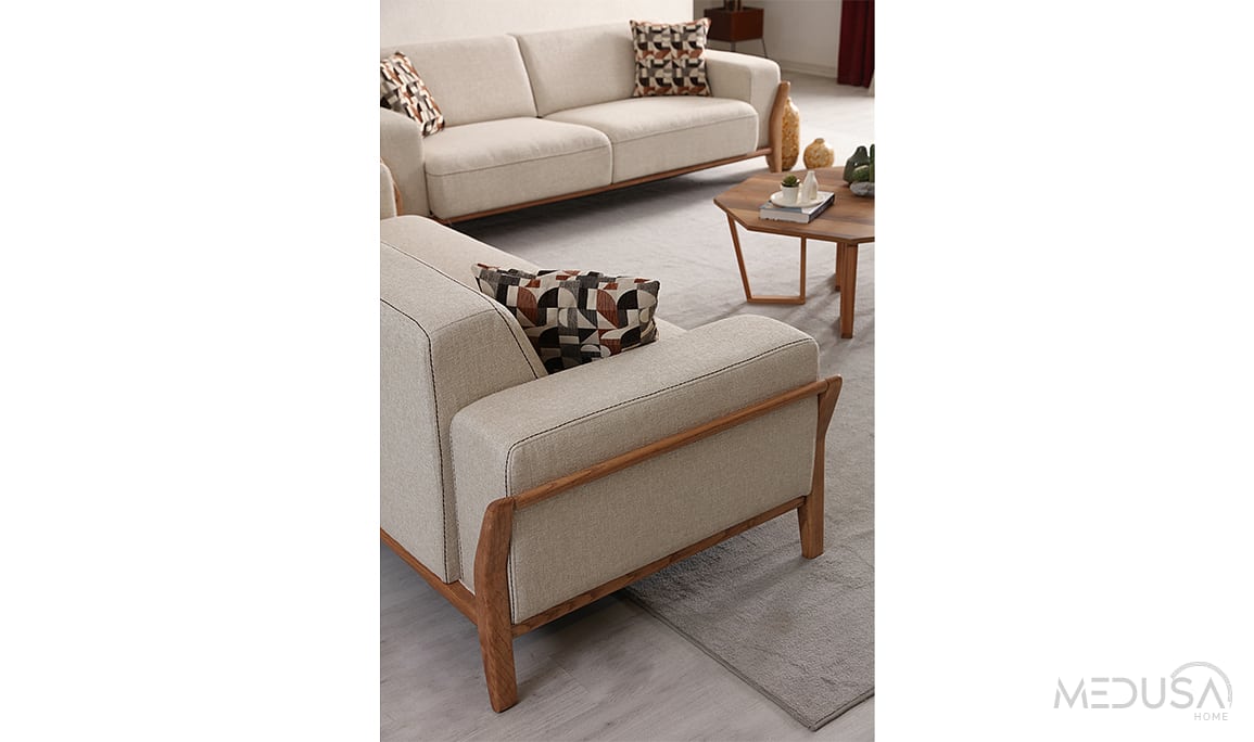 Medusa Home Mobilya - Batum Üçlü Koltuk