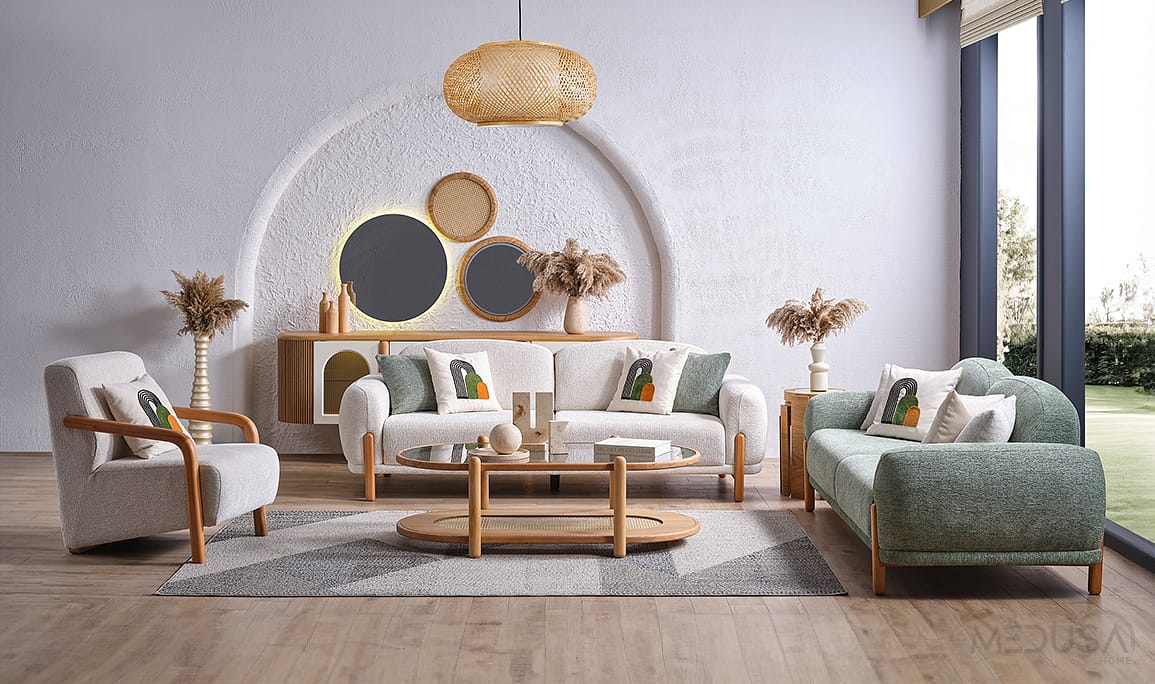 Medusa Home Mobilya - Begonvil Bohem Koltuk Takımı