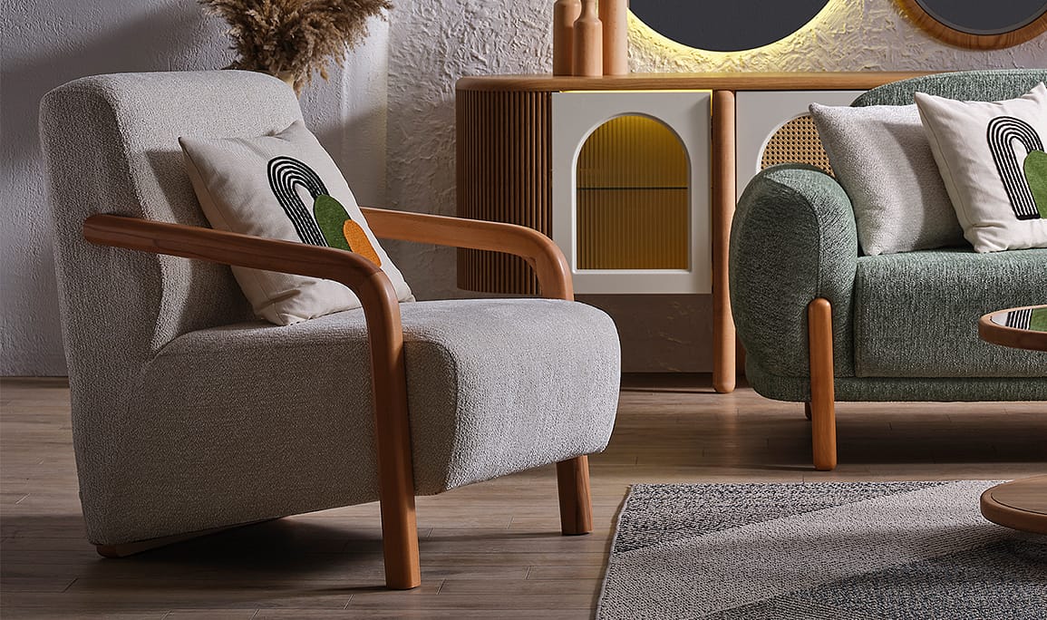 Medusa Home Mobilya - Begonvil Bohem Koltuk Takımı