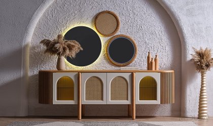 Medusa Home Mobilya - Begonvil Bohem Yaşam Odası