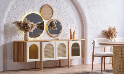 Medusa Home Mobilya - Begonvil Bohem Yaşam Odası