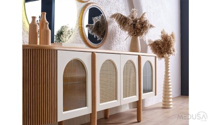 Medusa Home Mobilya - Begonvil Bohem Yaşam Odası