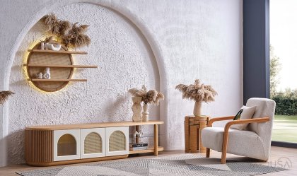 Medusa Home Mobilya - Begonvil Bohem Yaşam Odası