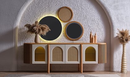 Medusa Home Mobilya - Begonvil Bohem Yemek Odası