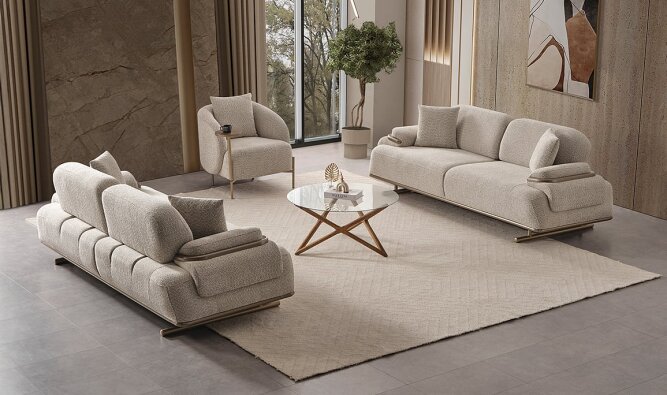Medusa Home Mobilya - Belinay Koltuk Takımı - Modern Koltuk Takımları Medusa Home Mobilya - Belinay Koltuk Takımı - Modern Koltuk Takımları