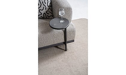 Medusa Home Mobilya - Belinda Üçlü Koltuk - İlave Kollu Sehpalı