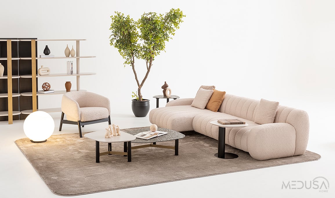 Medusa Home Mobilya - Belize Köşe Koltuk Takımı