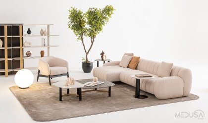 Medusa Home Mobilya - Belize Köşe Koltuk Takımı