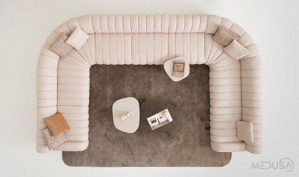 Medusa Home Mobilya - Belize Maxi Köşe Takımı