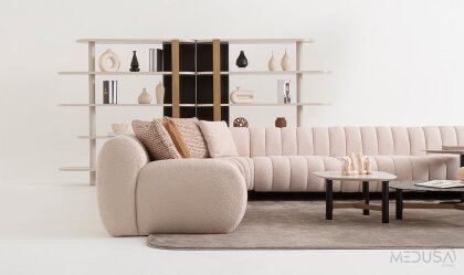 Medusa Home Mobilya - Belize Maxi Köşe Takımı