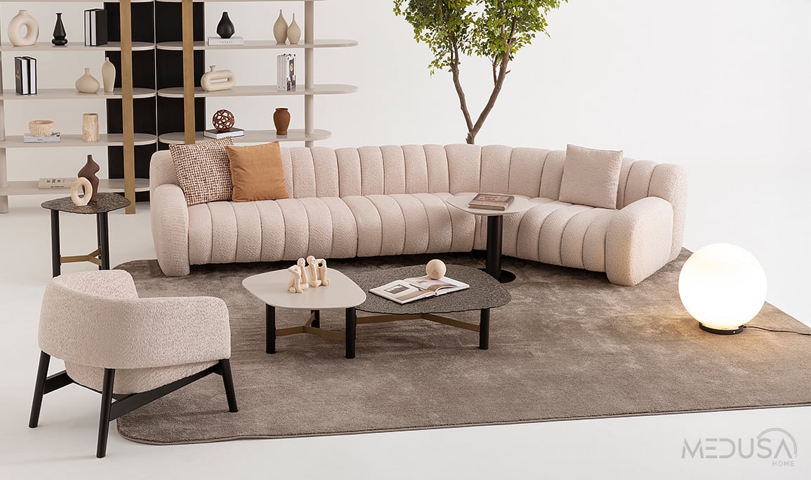 Medusa Home Mobilya - Belize Midi Köşe Takımı