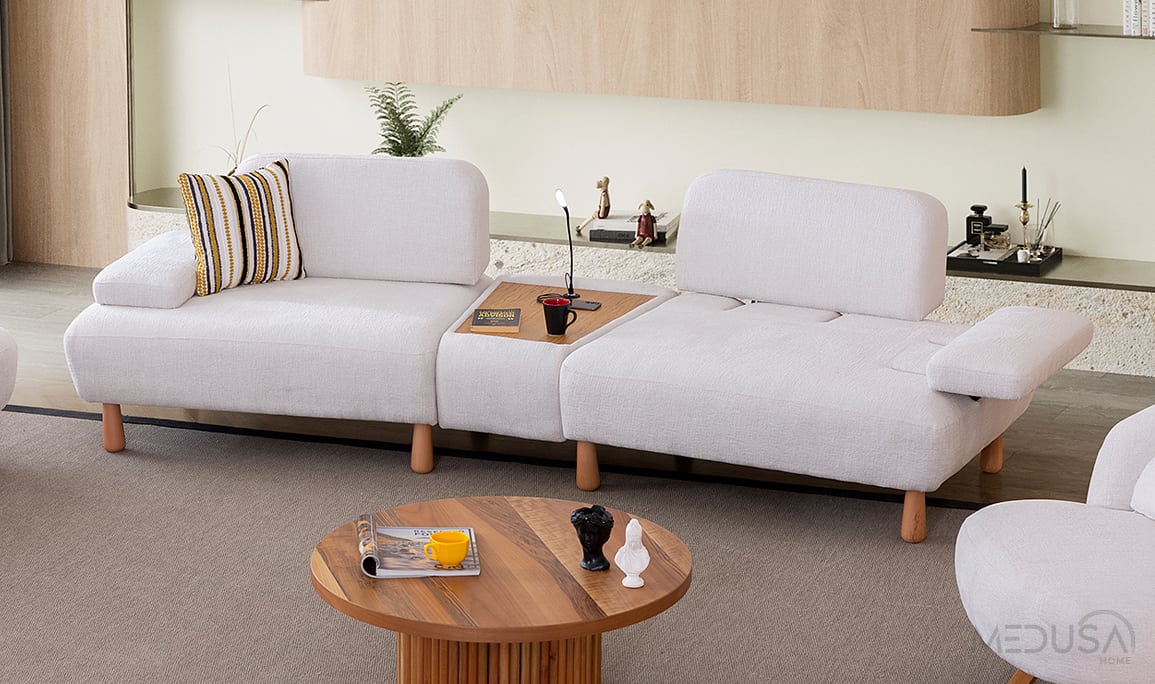 Medusa Home Mobilya - Bella Bohem Dörtlü Koltuk