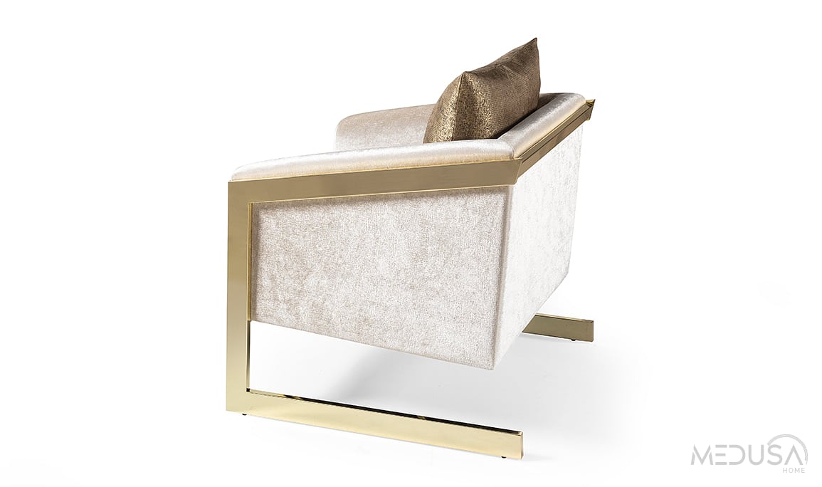 Medusa Home Mobilya - Bella Gold Berjer
