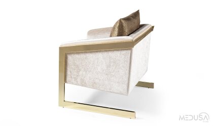 Medusa Home Mobilya - Bella Gold Koltuk Takımı