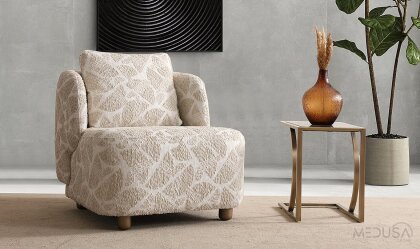 Medusa Home Mobilya - Bella Kapalı Berjer