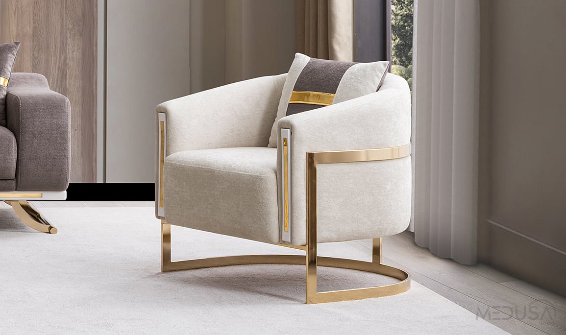 Medusa Home Mobilya - Bella Luxury Berjer