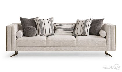 Medusa Home - Bella Soft Üçlü Koltuk Medusa Home - Bella Soft Üçlü Koltuk