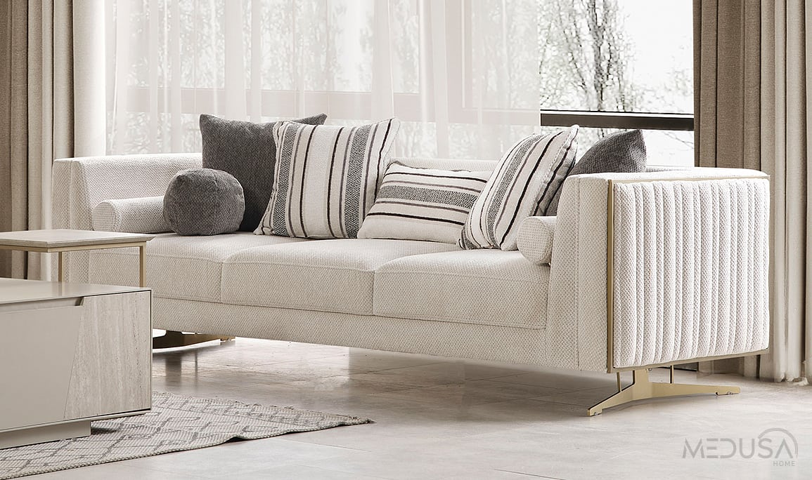 Medusa Home Mobilya - Bella Soft Üçlü Koltuk