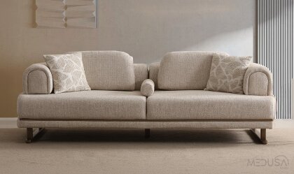 Medusa Home Mobilya - Bella Üçlü Koltuk