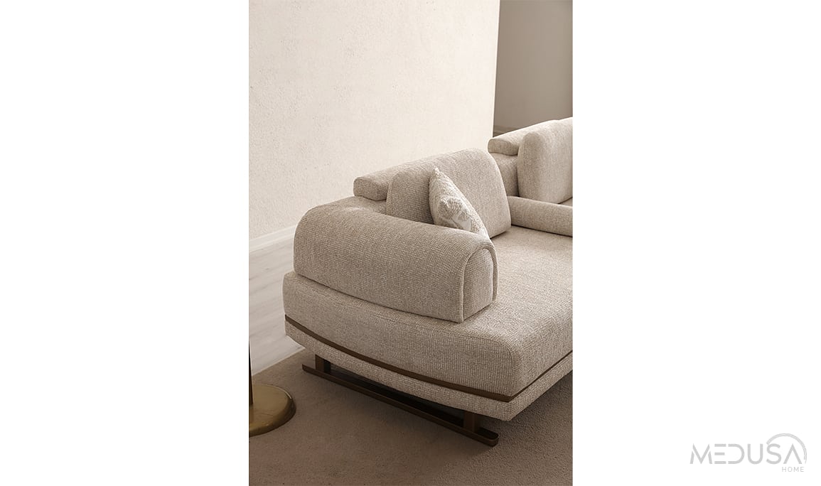 Medusa Home Mobilya - Bella Üçlü Koltuk