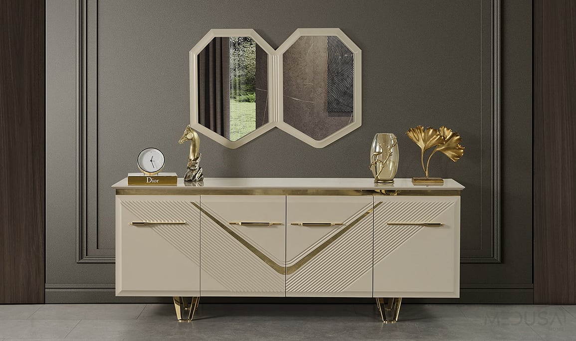 Medusa Home Mobilya - Benjamin Luxury Yemek Odası