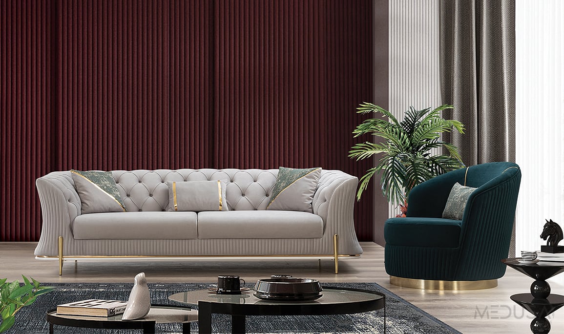 Medusa Home Mobilya - Berfin Koltuk Takımı