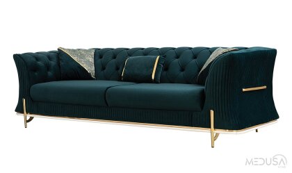 Medusa Home - Berfin Zümrüt Yeşili Koltuk Medusa Home - Berfin Zümrüt Yeşili Koltuk