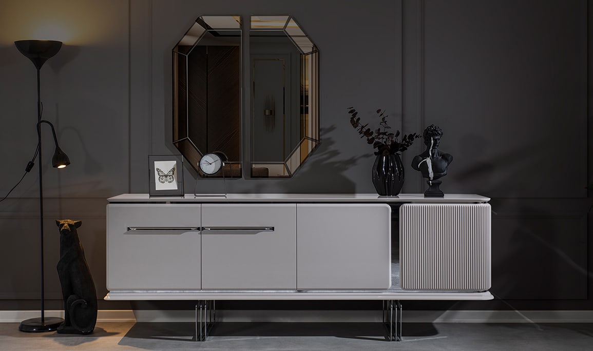 Medusa Home Mobilya - Bergama Kumtaşı Yemek Odası