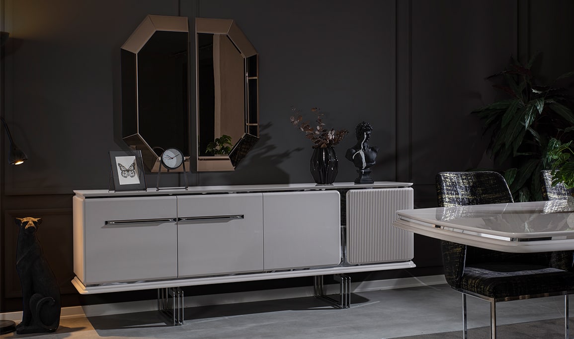 Medusa Home Mobilya - Bergama Kumtaşı Yemek Odası