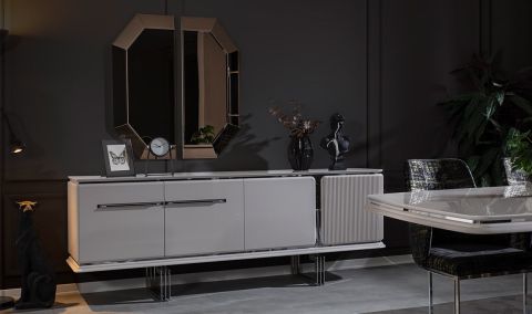 Medusa Home Mobilya - Bergama Kumtaşı Yemek Odası