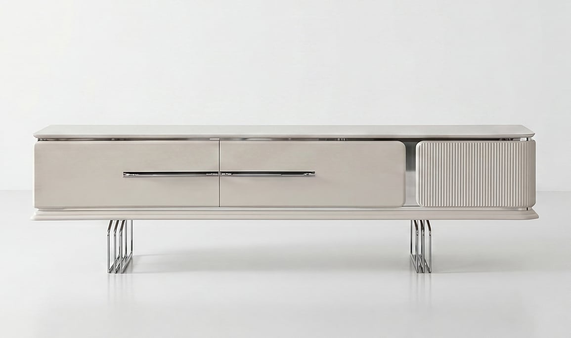 Medusa Home Mobilya - Bergama Luxury Silver Yemek Odası