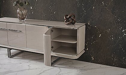 Medusa Home Mobilya - Bergama Luxury Silver Yemek Odası