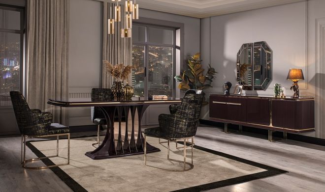 Bergama Luxury Yemek Odası