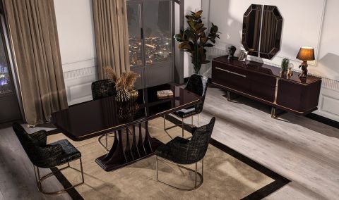 Medusa Home Mobilya - Bergama Luxury Yemek Odası
