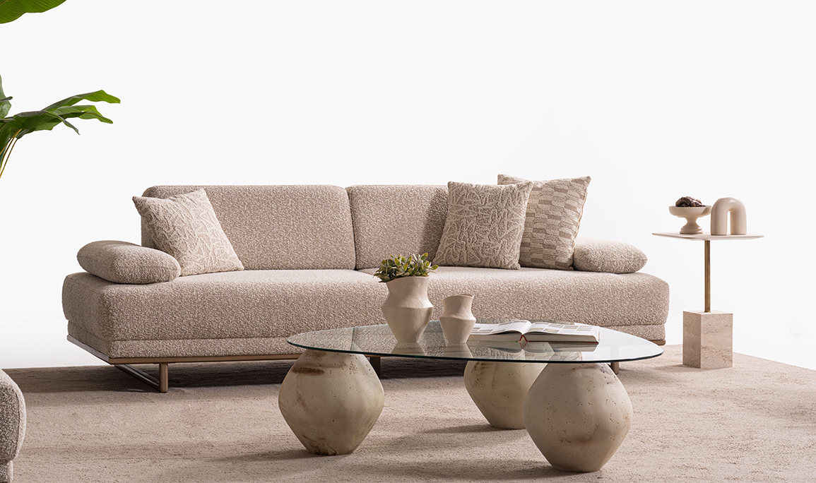 Medusa Home Mobilya - Berlin Üçlü Koltuk