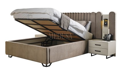 Medusa Home Mobilya - Beth Black Karyola