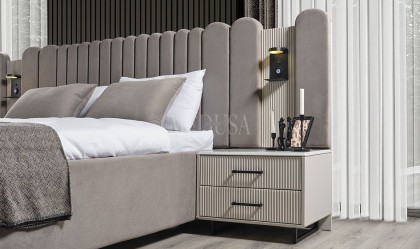 Medusa Home Mobilya - Beth Black Komodin