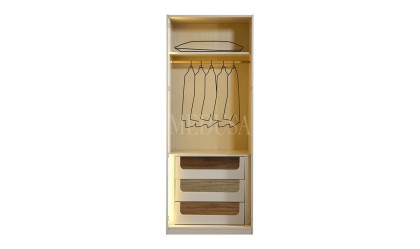 Medusa Home Mobilya - Beth Gold 6 Kapılı Gardırop