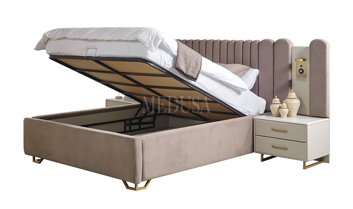 Medusa Home Mobilya - Beth Gold Karyola