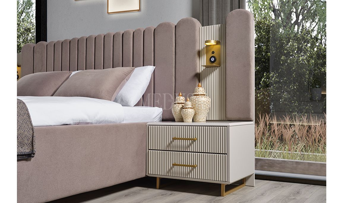 Medusa Home Mobilya - Beth Gold Karyola