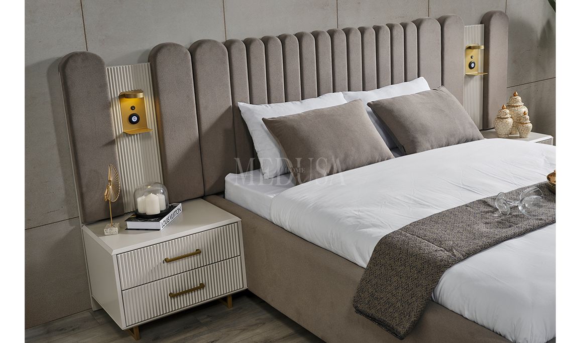 Medusa Home Mobilya - Beth Gold Komodin