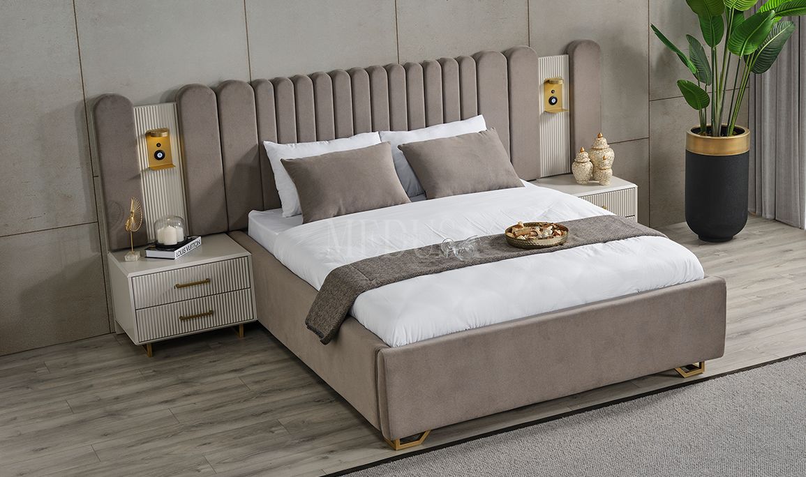 Medusa Home Mobilya - Beth Gold Komodin