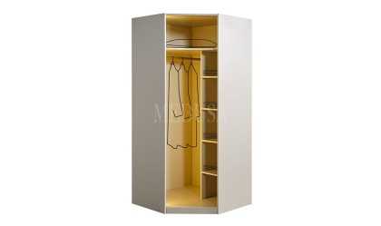 Medusa Home Mobilya - Beth Gold Köşe Gardırop