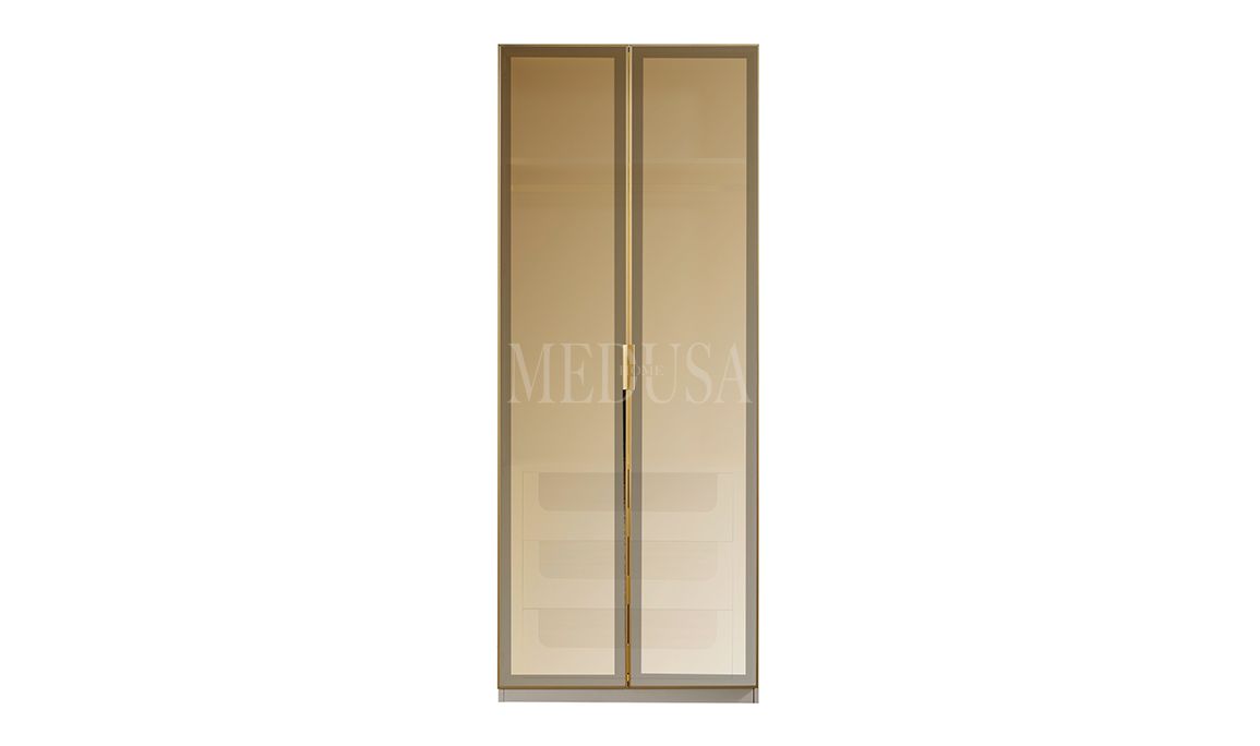 Medusa Home Mobilya - Beth Gold Köşe Gardırop