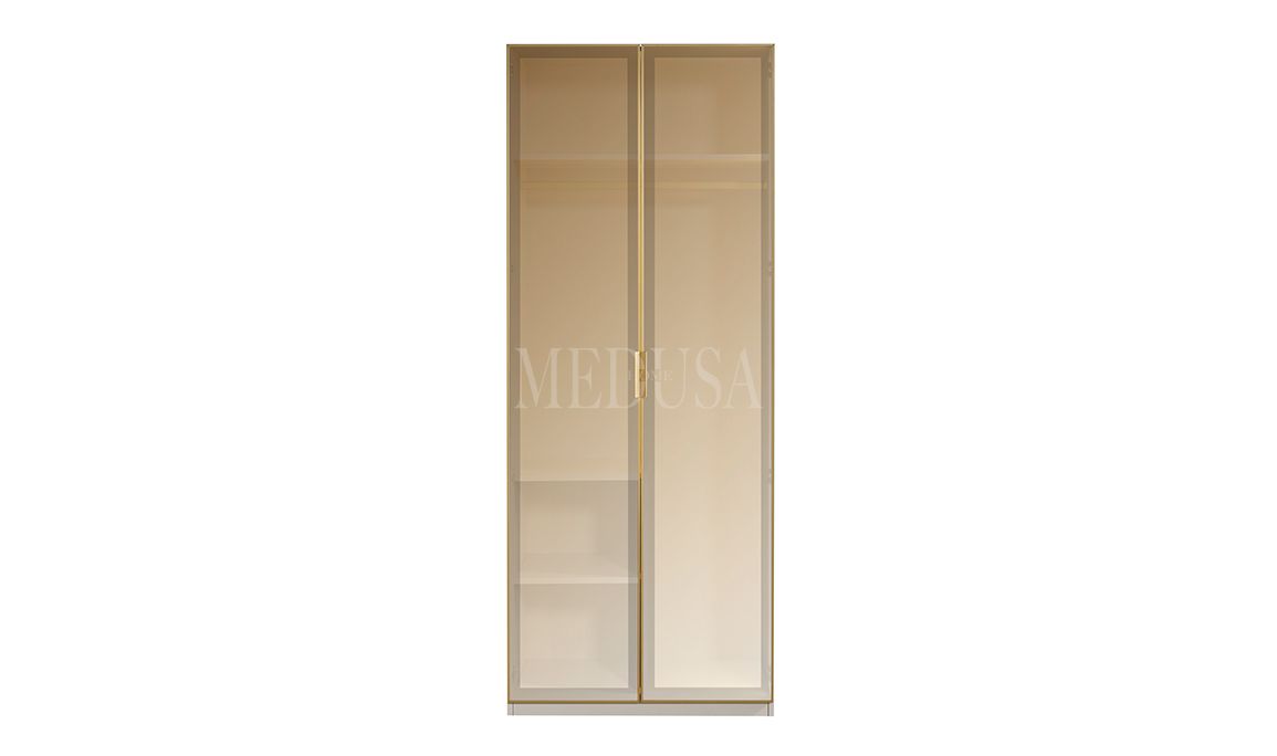 Medusa Home Mobilya - Beth Gold Köşe Gardırop