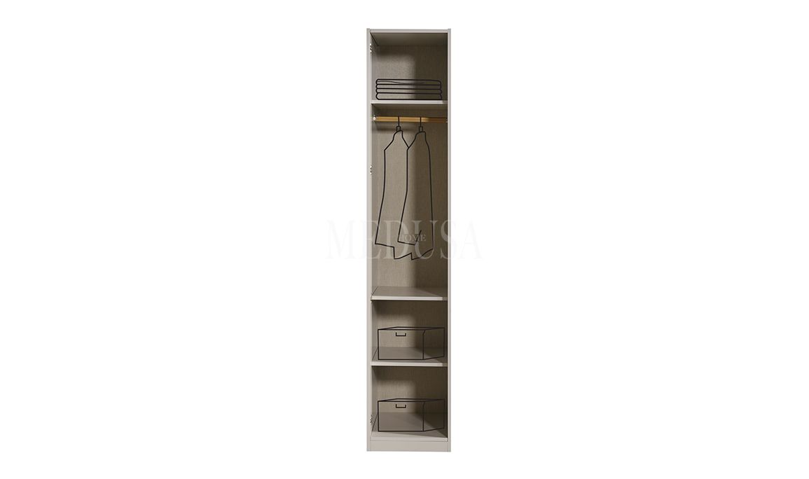 Medusa Home Mobilya - Beth Gold Köşe Gardırop